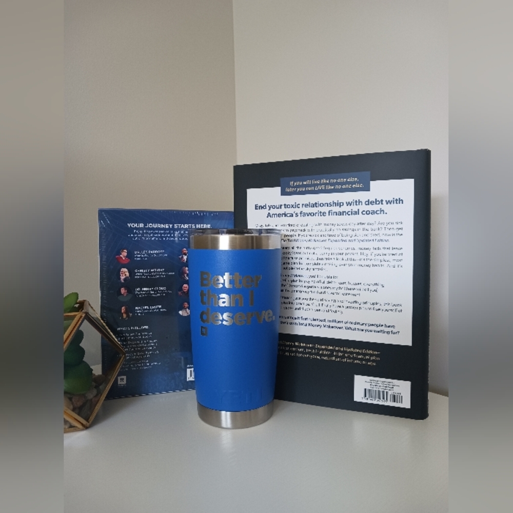 Dave Ramsey - Total Money Makeover Book, DVD & Yeti Tumbler Set - Picture 4 of 9